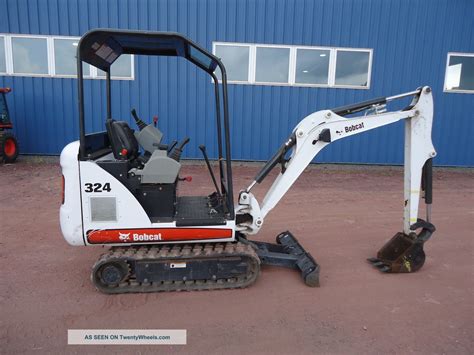 2011 bobcat 324 mini-excavator|bobcat 324 specs.